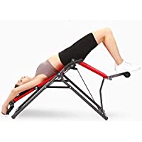 BOTOPRO - Back Lounge- Banco Inclinado para Entrenamiento de Espalda y extensión de la Columna Vertebral. Rodillos de…